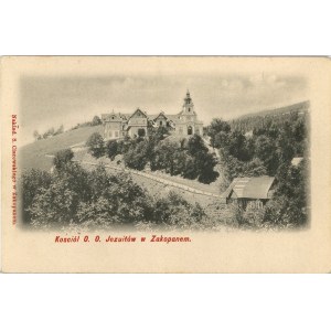 Zakopane - Kościół O. O. Jezuitów, ok. 1900.