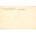 Zakopane - Izba góralska w willi pp. Drów Dłuskich, ok. 1910.