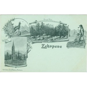Zakopane - Wielowidokowa, ok. 1900.