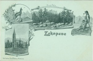 Zakopane - Wielowidokowa, ca. 1900.