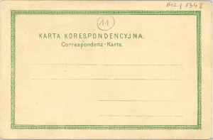 Zakopane - Wielowidokowa, lithograph by M. Salba, ca. 1900.