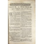 Lancellotti Giovanni Paolo - Corpus iuris canonici emendatum et notis illustratum. Gregorii XIII. pont. max. iussu editum. Indicibus variis, et nouis, et appendice Pauli Lancelotti Perusini adauctum cuius partes indicat auersa pagina. Coloniae 1631 [b.w.]