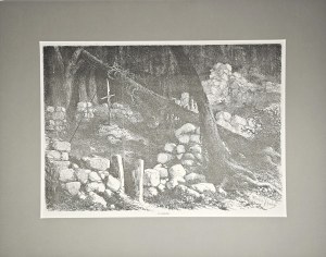 [January Uprising] Grave of an insurgent, 1863.