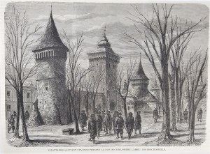 [January Uprising] Volunteers leave Krakow by night to join insurgent troops, 1863.