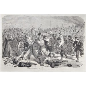 [Powstanie styczniowe] Bitwa pod Węgrowem, 1863.
