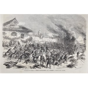 [Powstanie styczniowe] Bitwa pod Miechowem, 1863.