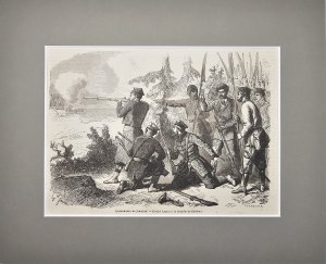 [January Uprising] Battle of Casimir, 1863.
