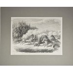 [Powstanie styczniowe] Atak powstańców na rosyjski konwój w okolicach Kozłowej Rudy, 1863.