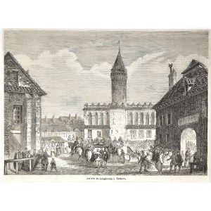 [Powstanie styczniowe] Przyjazd Langiewicza do Tarnowa, 1863.