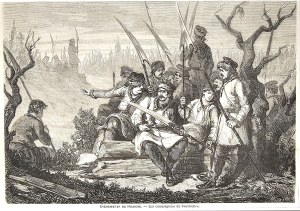 [January Uprising] Camp of insurgents, 1863.
