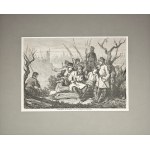 [Powstanie styczniowe] Obóz powstańców, 1863.