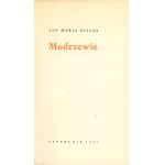 Gisges Jan Maria - Modrzewie. Warszawa 1959 Czytelnik. Odręczna dedykacja autora