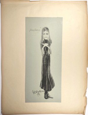 Teka Melpomena - Wojtkiewicz Witold - Mrozowska (Anastazya). Kraków 1904 Lit. by A. Pruszyński.