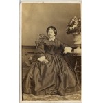 [January Uprising] Kraków, Rzewuski W. - Woman in mourning attire, ca. 1863.