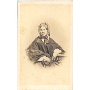 [Insurrection de janvier] Varsovie, Boretti T. - Femme en robe de deuil, vers 1862.
