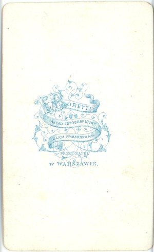 Warszawa, Boretti T. - Mężczyzna, ok. 1865.