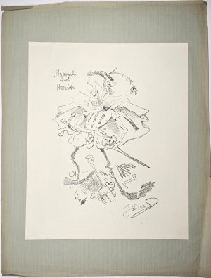 Teka Melpomena - Bystrzycki Sobieslaw [Wlodzimierz Bystrzynski] - Stępowski (Hamlet). Kraków 1904 Lit. by A. Pruszyński.