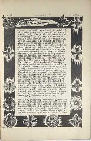 What's up ? 1941, No. 37: Pancerny October. Published by Stefan Kossak. Printed by Munro Press, Perth.