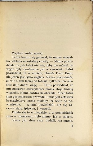 Korczak Janusz - Feralny tydzień. Stories. Warsaw-Krakow 1927 Wyd. J. Mortkowicz. Nakł. T-wa Wyd. in Warsaw.