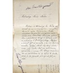 Bieńkowski Władysław - Gospodarka leśna w Tatrach. Kórnik 1925 Nakł. Bibl. Kórnickiej. + odręczny list autora.