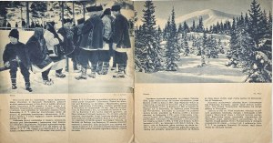 Winter in the Eastern Carpathians. Stanislawow 1938 Wyd. of the Provincial Intercommunal Union 