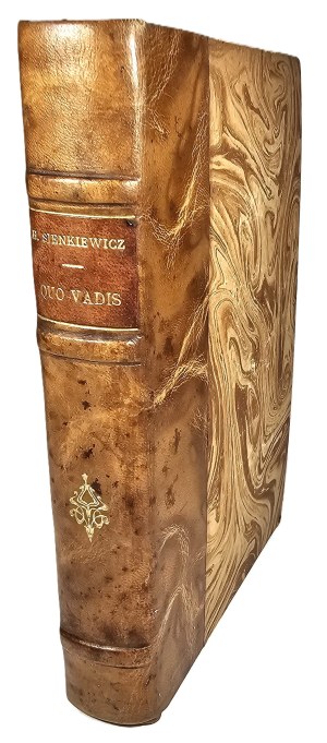 Sienkiewicz Henryk - Quo Vadis. Roman des temps néroniens. Traduction de B. Kozakiewicz et J.-L. de Janasz. Illustré par Jan Styka. Paris [1900] Edit. Ernest Flammarion.