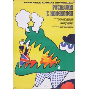Maciej Żbikowski (ur. 1935), Plakat filmowy Pocałunki z Hong Kongu, 1977