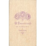 Warszawa, Twardzicki W. - Mężczyzna, ok. 1875.