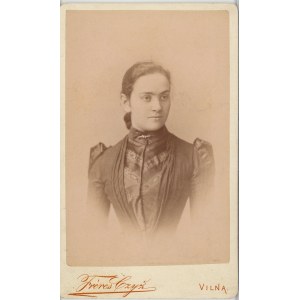 Vilnius, Freres &amp; Czyż - Woman, ca. 1880.