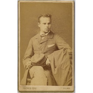 Wilno, Freres & Czyż - Mężczyzna, ok. 1880.