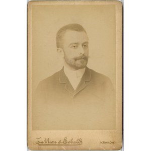 Kraków, Mien J. & Sebald J. - Mężczyzna, ok. 1891.