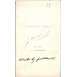 Warszawa, Mieczkowski J. - Gostkowski Konstanty, ok. 1867.