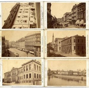 Prague, Leipzig. - 19 photographs, 1865/1890.