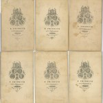 Prague, Leipzig. - 19 photographs, 1865/1890.