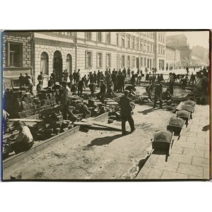 Kraków, Mucha St. - ul. Karmelicka, ok. 1930.