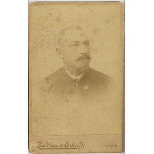 Kraków, Mien J. & Sebald J. - Mężczyzna, ok. 1895.