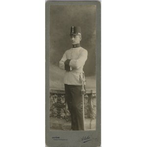 Lwów, Adela - Oficer armii austriackiej, ok. 1910.