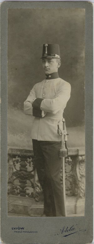 Lviv, Adela - Austrian army officer, ca. 1910.