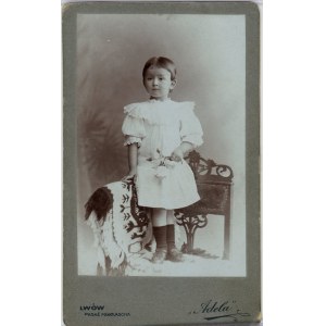 Lviv, Adela - Fille, vers 1900.