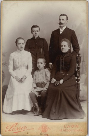 Lviv, Lissa - Family, (Kanzalov?), 1902.