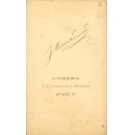 Warszawa, Mieczkowski J. - Mężczyzna, ok. 1880.