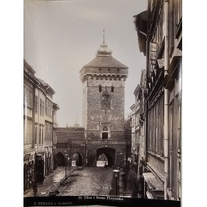 Kraków, Krieger I. - Ulica i Brama Floryańska, 1890.
