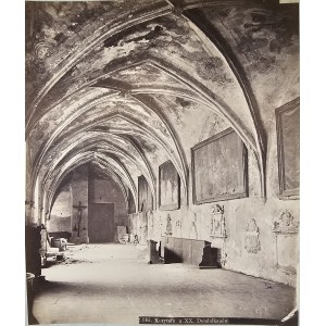 Krakow, Krieger I. - Corridor at the XX. Dominicans, ca. 1880.
