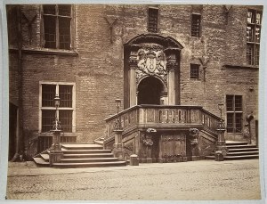 Gdansk, Kuhn R. Th. - Main City Hall, ca. 1870.