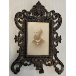 Wrzosek Tomasz, ramka mosiężna, ok. 1890.