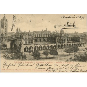 Krakow - Cloth Hall, 1902.
