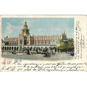 Krakow - Cloth Hall, 1900.