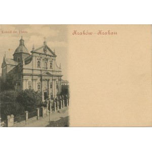 Kraków - Kościół św. Piotra, ok. 1900.
