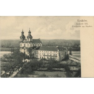 Kraków - Kościół XX. Paulinów na Skałce, 1900.