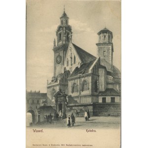 Krakow - Wawel Castle, Cathedral, 1901.